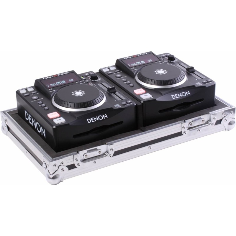 Zomo Flightcase DN-1000 | 2 x DN-S1000/DN-S1200/DN-S700 - argento 0030101675 - vaiconlasigla