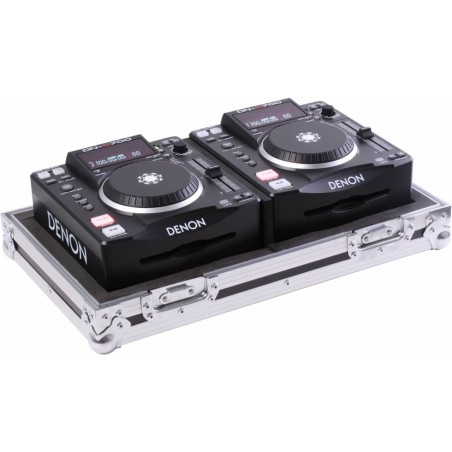 Zomo Flightcase DN-1000 | 2 x DN-S1000/DN-S1200/DN-S700 - argento 0030101675 - vaiconlasigla