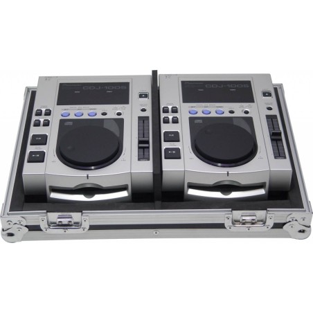 Zomo Flightcase PC-100/2 | 2x Pioneer CDJ-100 - rosso 0030101682 - vaiconlasigla