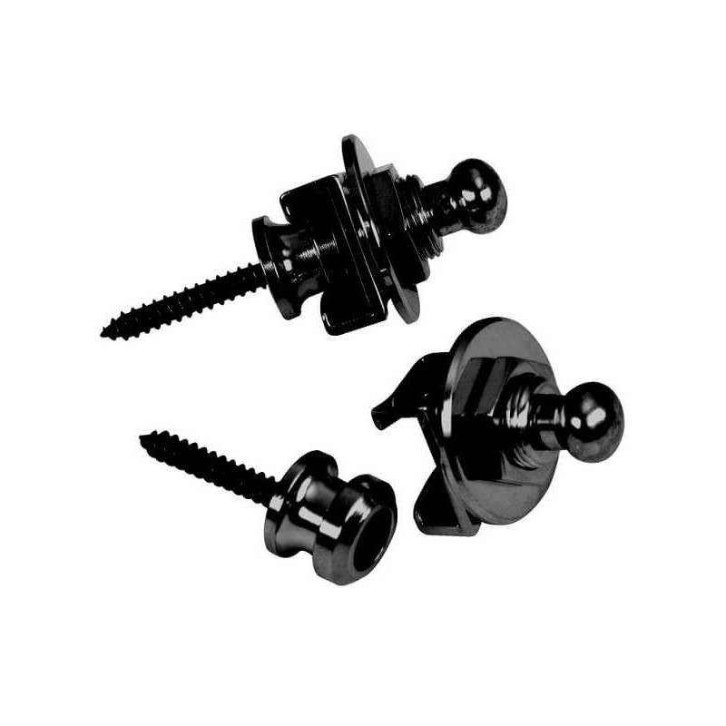 SOUNDSATION COPPIA STRAP LOCK SSL-BK BLACK - vaiconlasigla