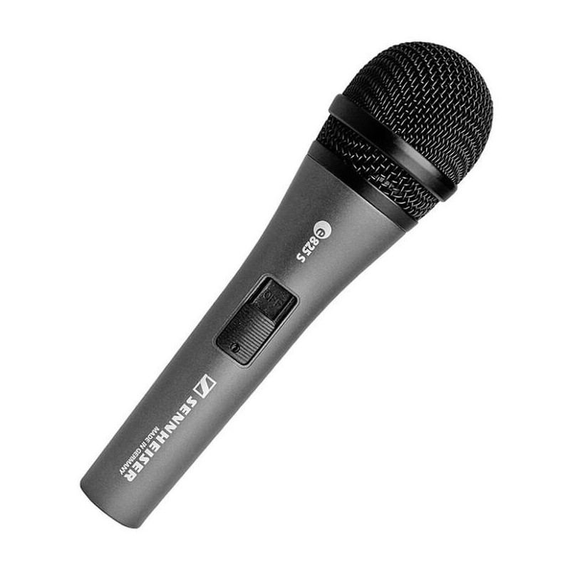 SENNHEISER E825S microfono dinamico con interruttore on/off - vai con la sigla