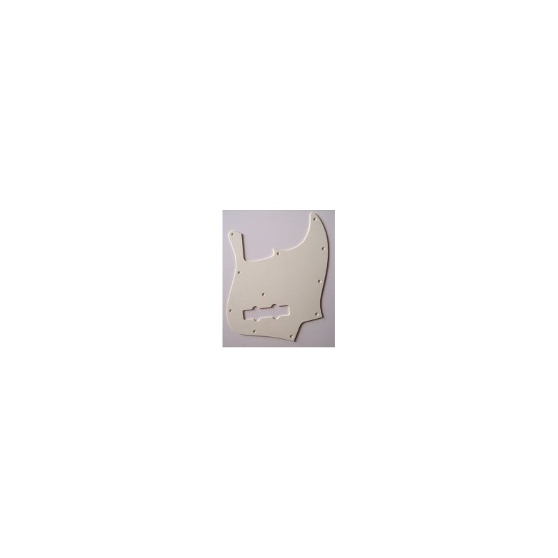SOUNDSATION PARTS JP-1AWMascherina Jazz Bass, Monostrato, Argent White - vaiconlasigla