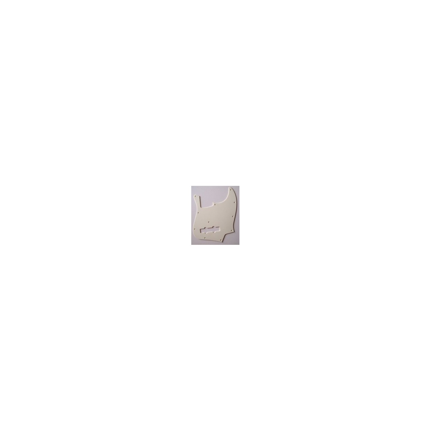 SOUNDSATION PARTS JP-1AWMascherina Jazz Bass, Monostrato, Argent White - vaiconlasigla