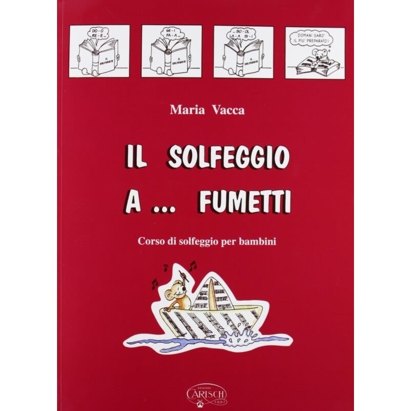 Il Solfeggio a Fumetti Volume 1 di Maria Vacca - vai con la sigla