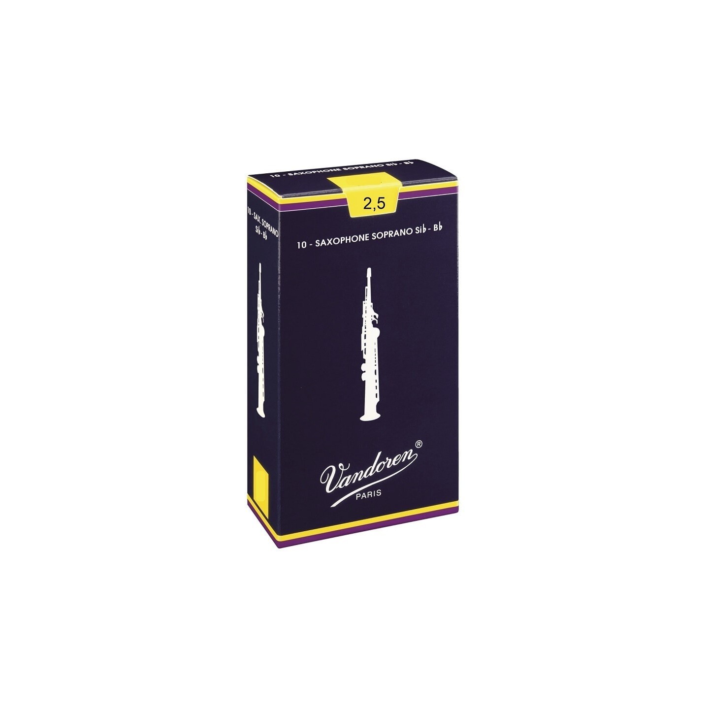VANDOREN Ance Sax Soprano SR2025 Sib 2,5 - vaiconlasigla