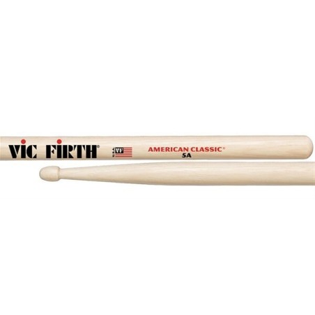 VIC FIRTH COPPIA BACCHETTE VIC FIRTH 5A PUNTA LEGNO - vaiconlasigla