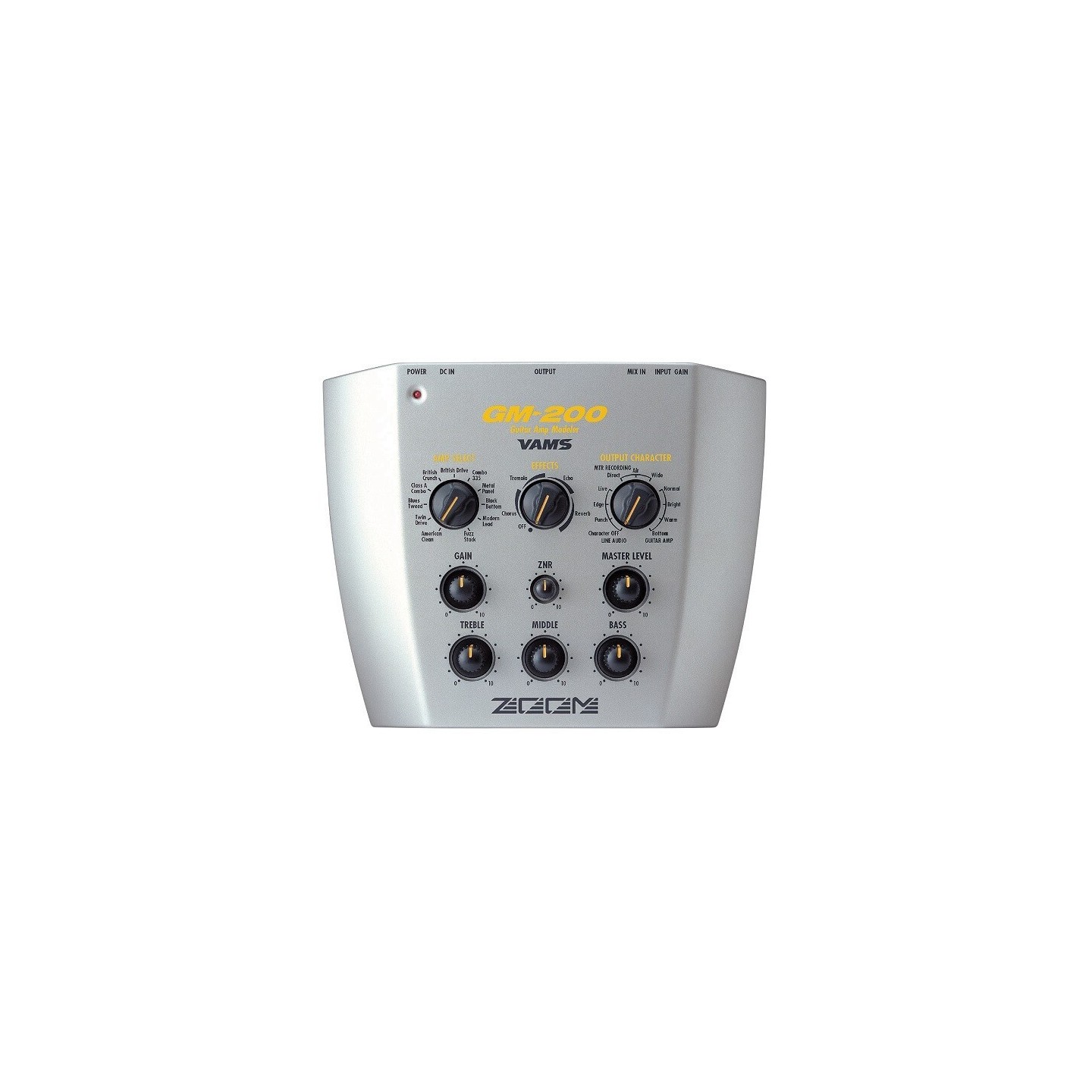 ZOOM GM 200 VAMS + EFFETTI + DISTORSORE - vai con la sigla