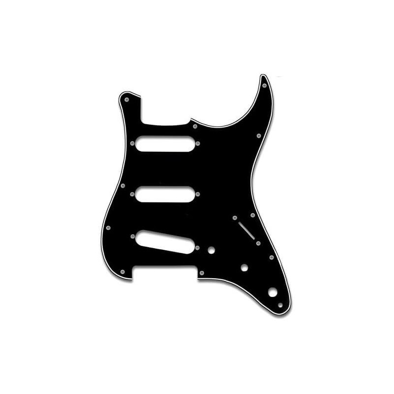 SOUNDSATION PARTS SP-3BMascherina per Strato, 3 Strati,Nero - vai con la sigla