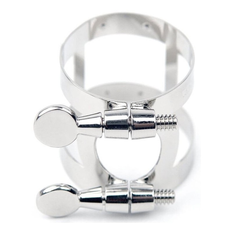 Rico Bb Clarinet Ligature, Nickel.Legatura per clarinetto - vai con la sigla