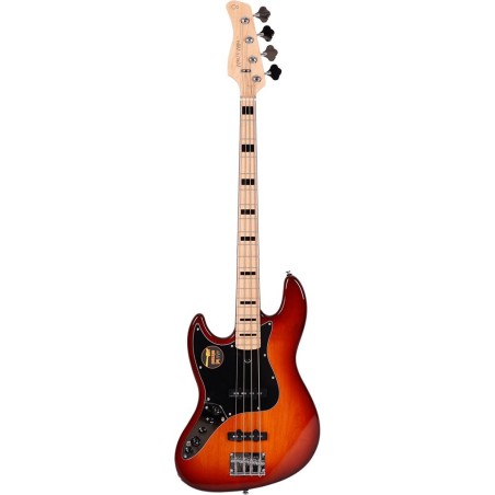MARCUS MILLER V7 VINTAGE ALDER-4 LEFTHAND (2ND GEN) TS TOBACCO SUNBURST - vaiconlasigla