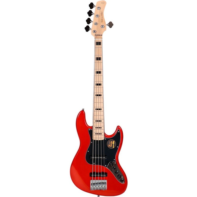 MARCUS MILLER V7 VINTAGE ALDER-5 (2ND GEN) BMR METALLIC RED - vai con la sigla