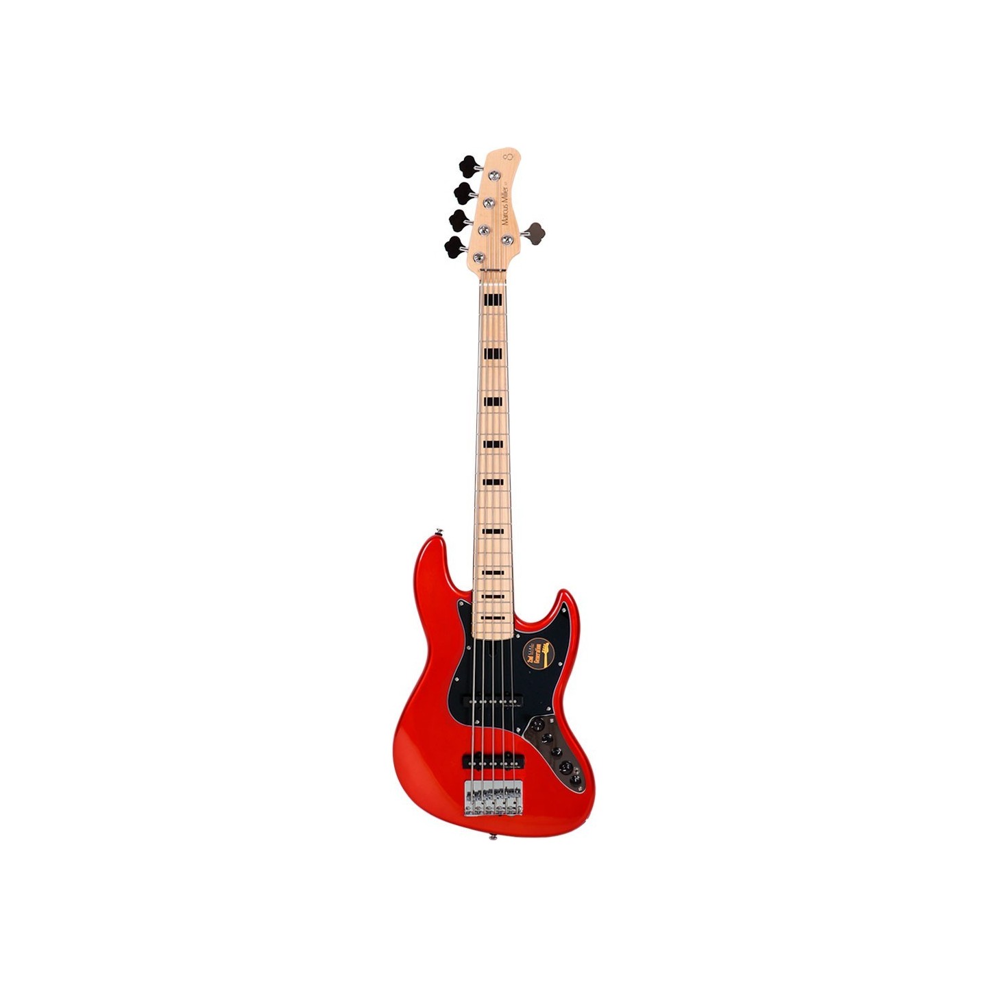 MARCUS MILLER V7 VINTAGE ALDER-5 (2ND GEN) BMR METALLIC RED - vai con la sigla