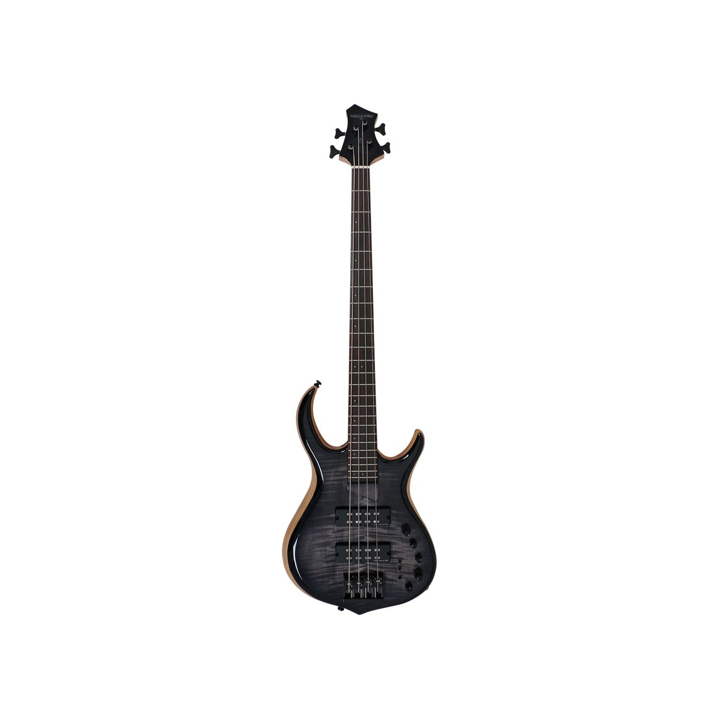 MARCUS MILLER M7 SWAMP ASH-4 (2ND GEN) TBK TRANS BLACK - vaiconlasigla