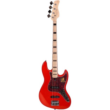 MARCUS MILLER V7 VINTAGE SWAMP ASH-4 (2ND GEN) BMR METALLIC RED - vaiconlasigla