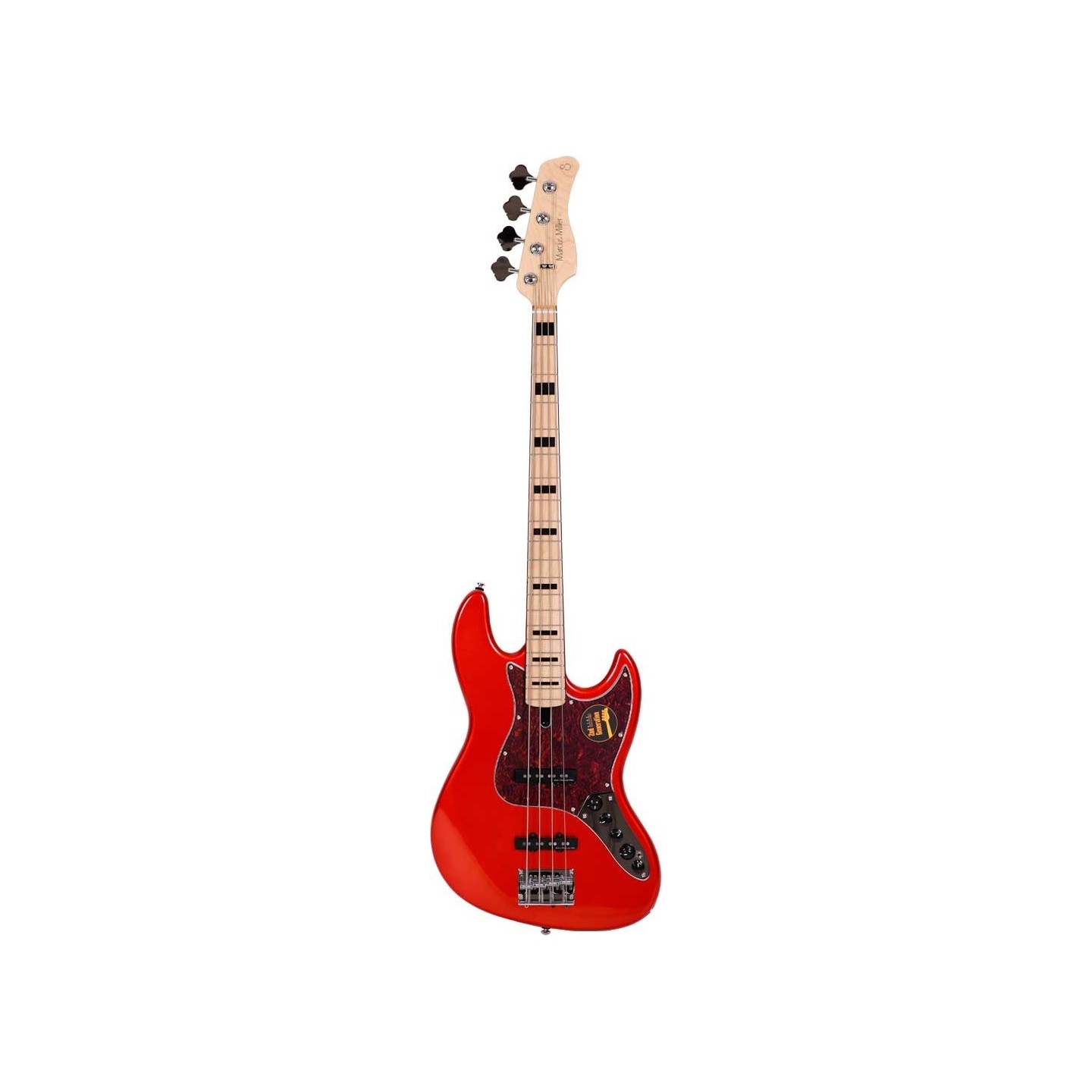 MARCUS MILLER V7 VINTAGE SWAMP ASH-4 (2ND GEN) BMR METALLIC RED - vaiconlasigla