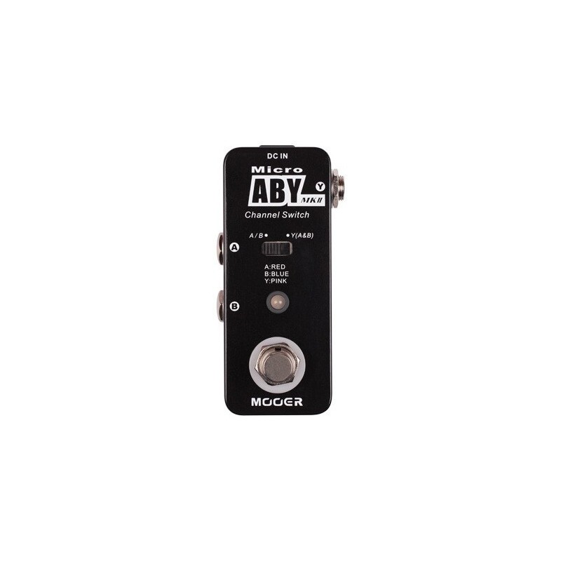 MOOER Micro ABY MKII Box , switcher A/B - vai con la sigla