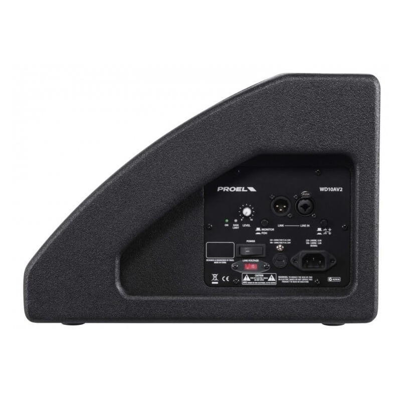 PROEL WD10AV2 MONITOR ATTIVO 600w - vai con la sigla