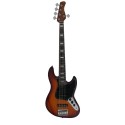 MARCUS MILLER V5R ALDER-5 TOBACCO SUNBURST - vaiconlasigla