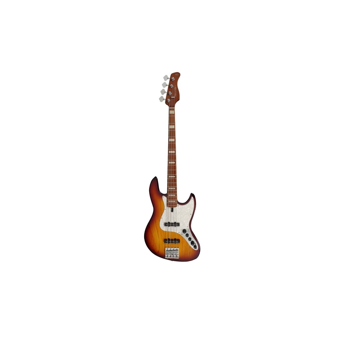 MARCUS MILLER V8-4 TOBACCO SUNBURST - vai con la sigla