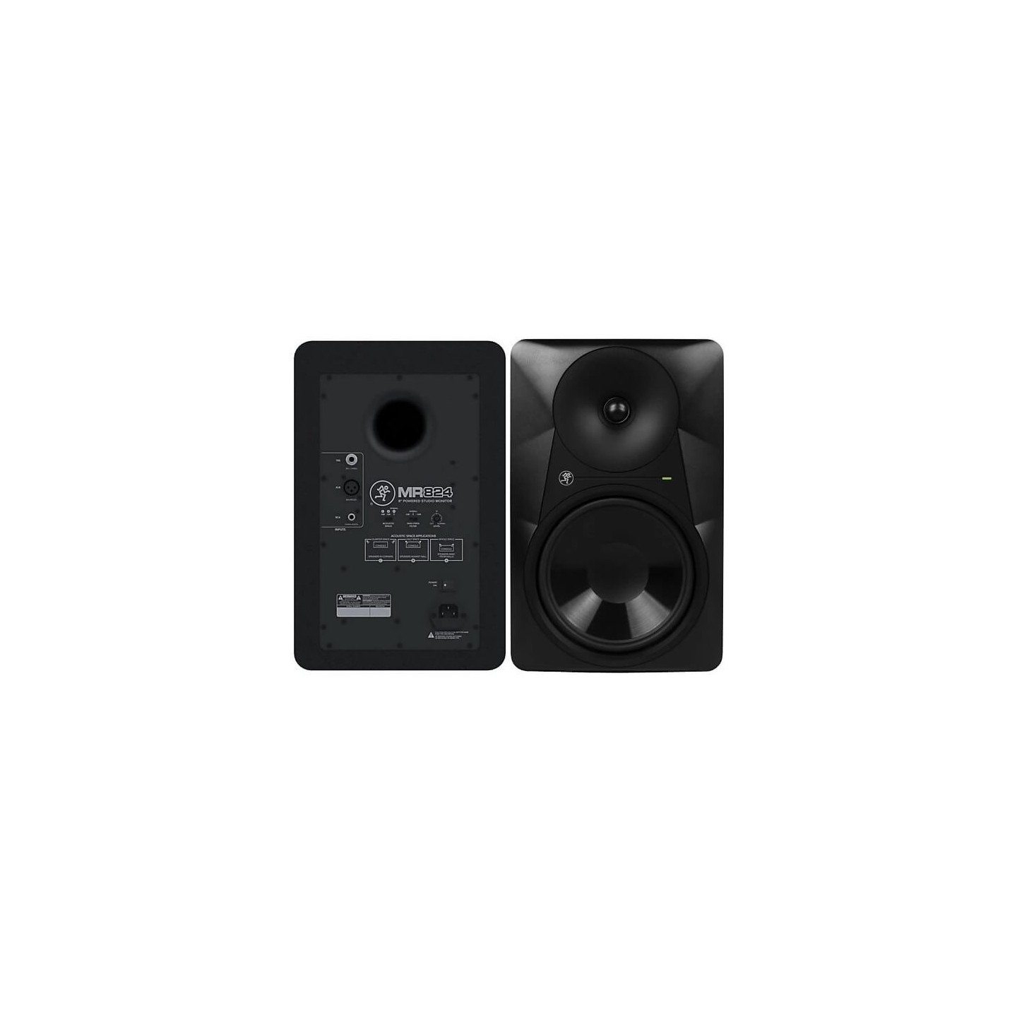 MACKIE MR824 STUDIO MONITOR BIAMPLIFICATO 8" 85W - vaiconlasigla