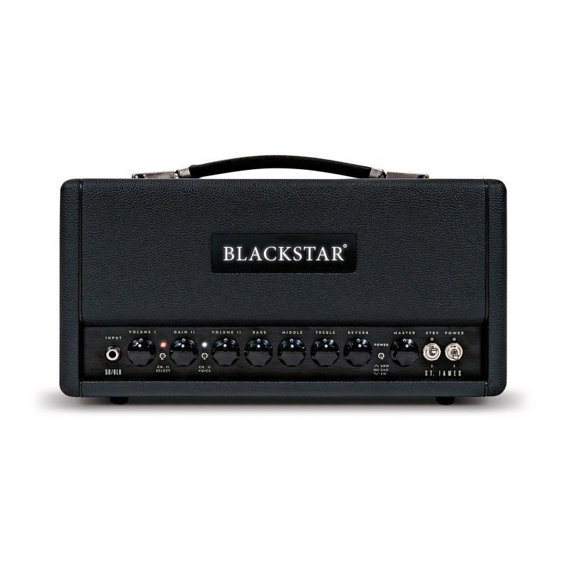 BLACKSTAR ST. JAMES 50 6L6H - BLACK - vaiconlasigla