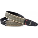 RIGHTON AMPSTRAPS Salt&Pepper Black, tracolla per chitarra e basso - vai con la sigla