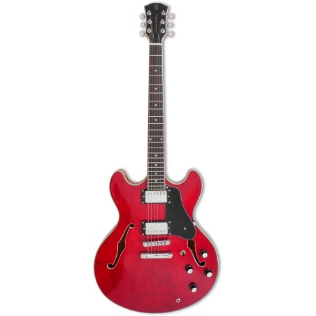 SIRE GUITARS H7 STR SEE THOUGH RED - vai con la sigla