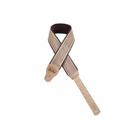 RIGHTON STRAPS TRESS BEIGE, tracolla per chitarra e basso - vai con la sigla