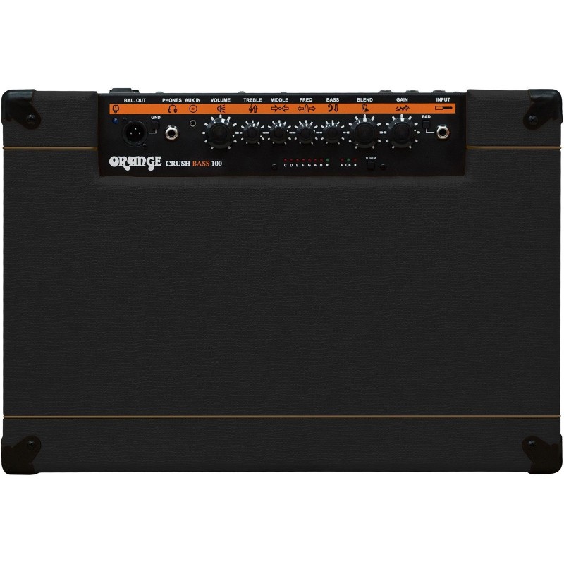 ORANGE CRUSH BASS 100 BLACK - vaiconlasigla