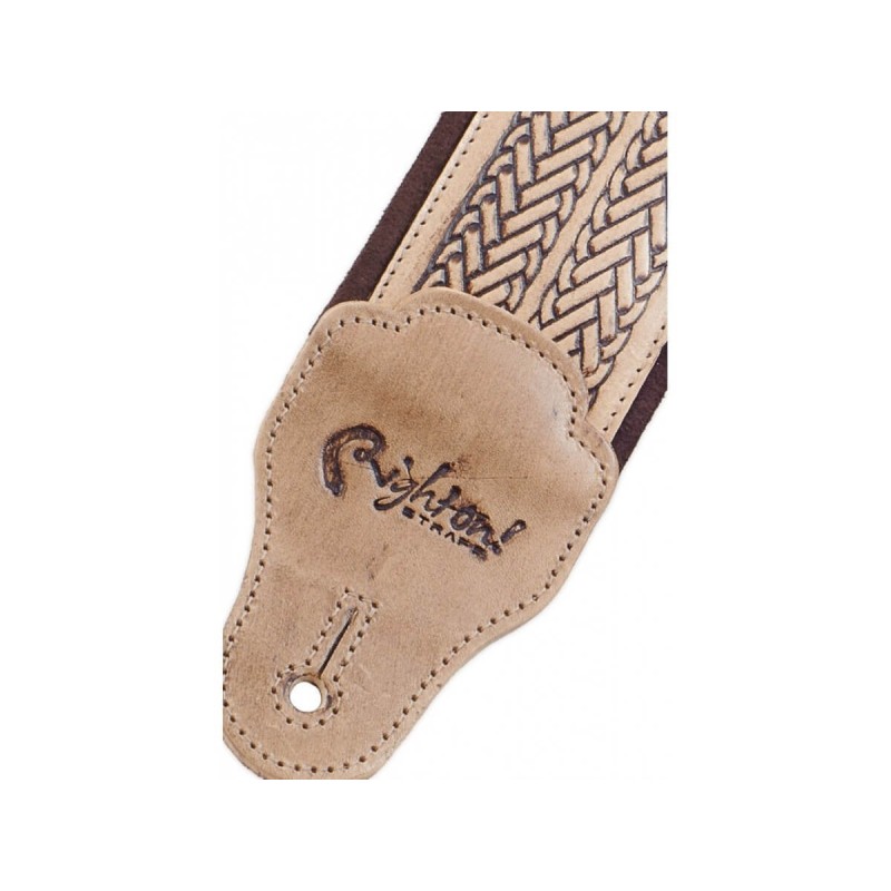 RIGHTON STRAPS TRESS BEIGE, tracolla per chitarra e basso - vaiconlasigla
