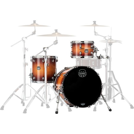 MAPEX IT SE401XHPO SATURN EVOLUTION HYBRID STRAIGHT AHEAD 3 PEZZI EXOTIC SUNBURST - vai con la sigla