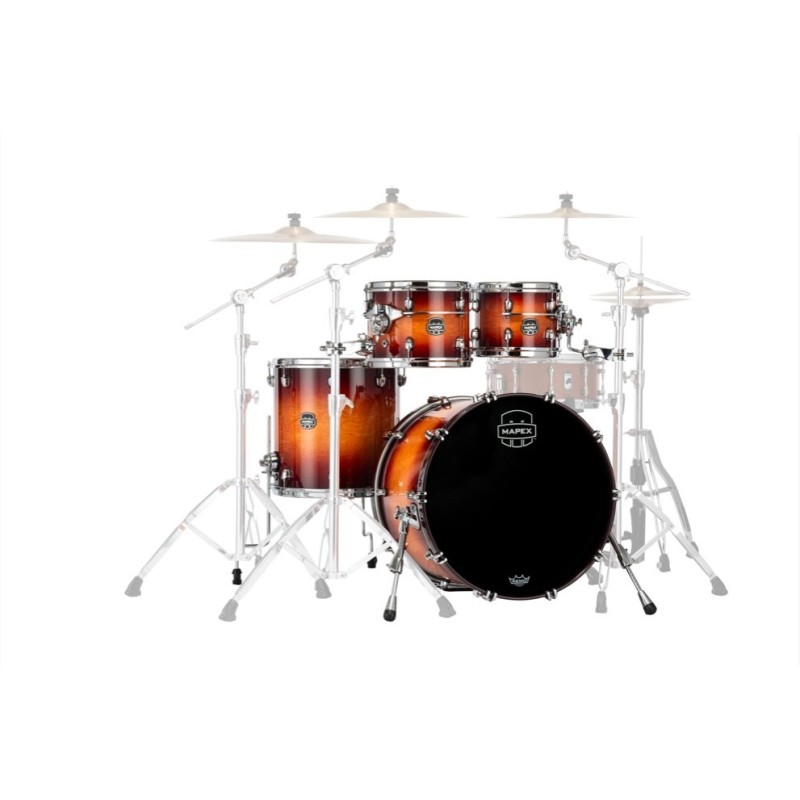 MAPEX IT SE504XBPO SATURN EVOLUTION BIRCH FUSION 4 PEZZI EXOTIC SUNBURST - vai con la sigla