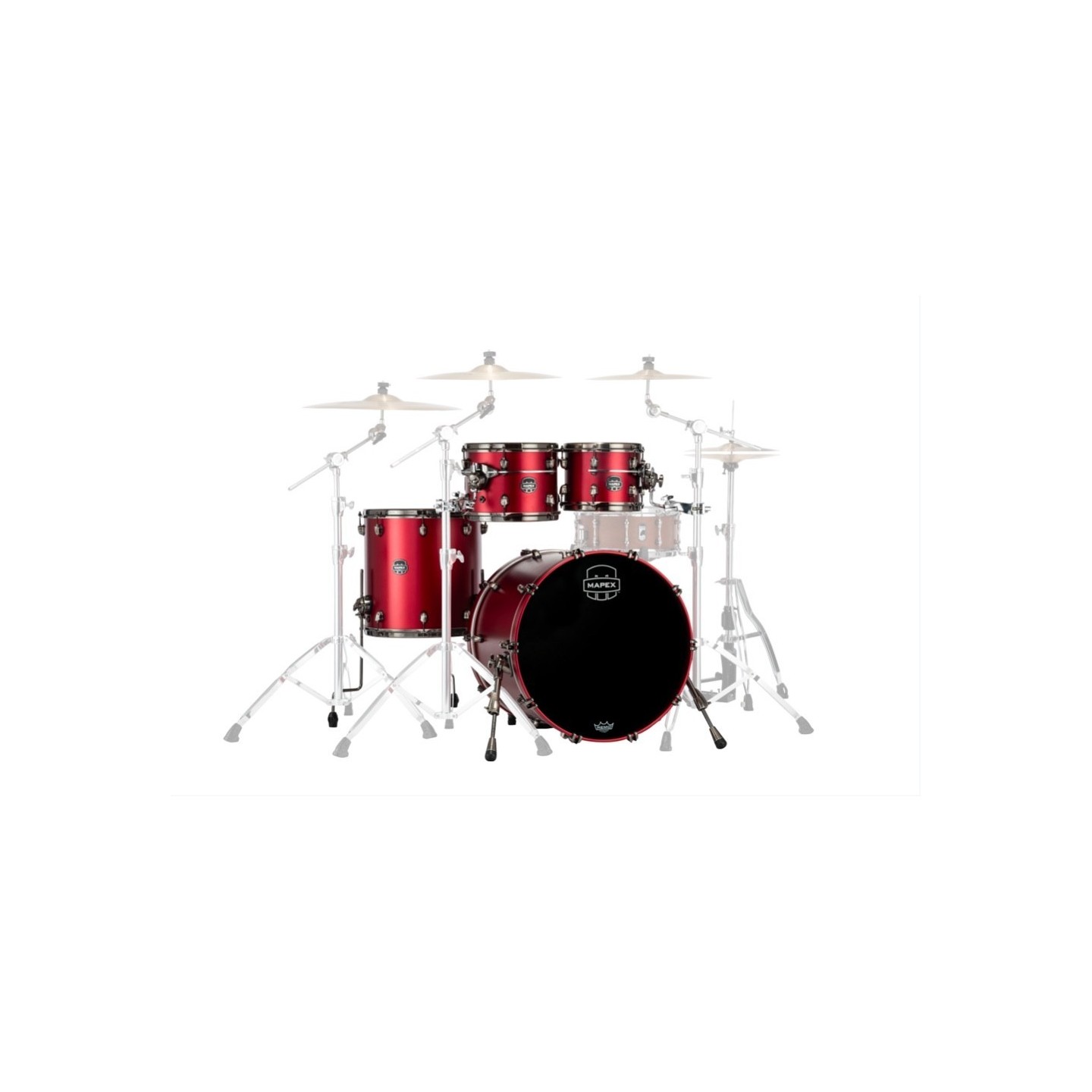 MAPEX IT SE529XBBPA SATURN EVOLUTION BIRCH ROCK 4 PEZZI TUSCAN RED - vai con la sigla