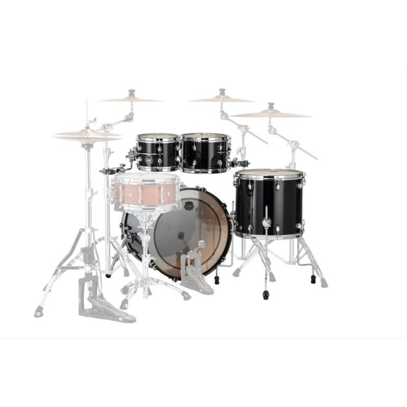 MAPEX IT SE529XMPB SATURN EVOLUTION MAPLE ROCK 4 PEZZI PIANO BLACK - vai con la sigla
