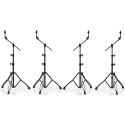 MAPEX IT HP-B6004EBI HARDWARE PACK 4PZ MARS FINITURA NERA - vaiconlasigla