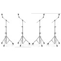 MAPEX IT HP-B6004I HARDWARE PACK 4PZ MARS FINITURA CROMATA - vai con la sigla