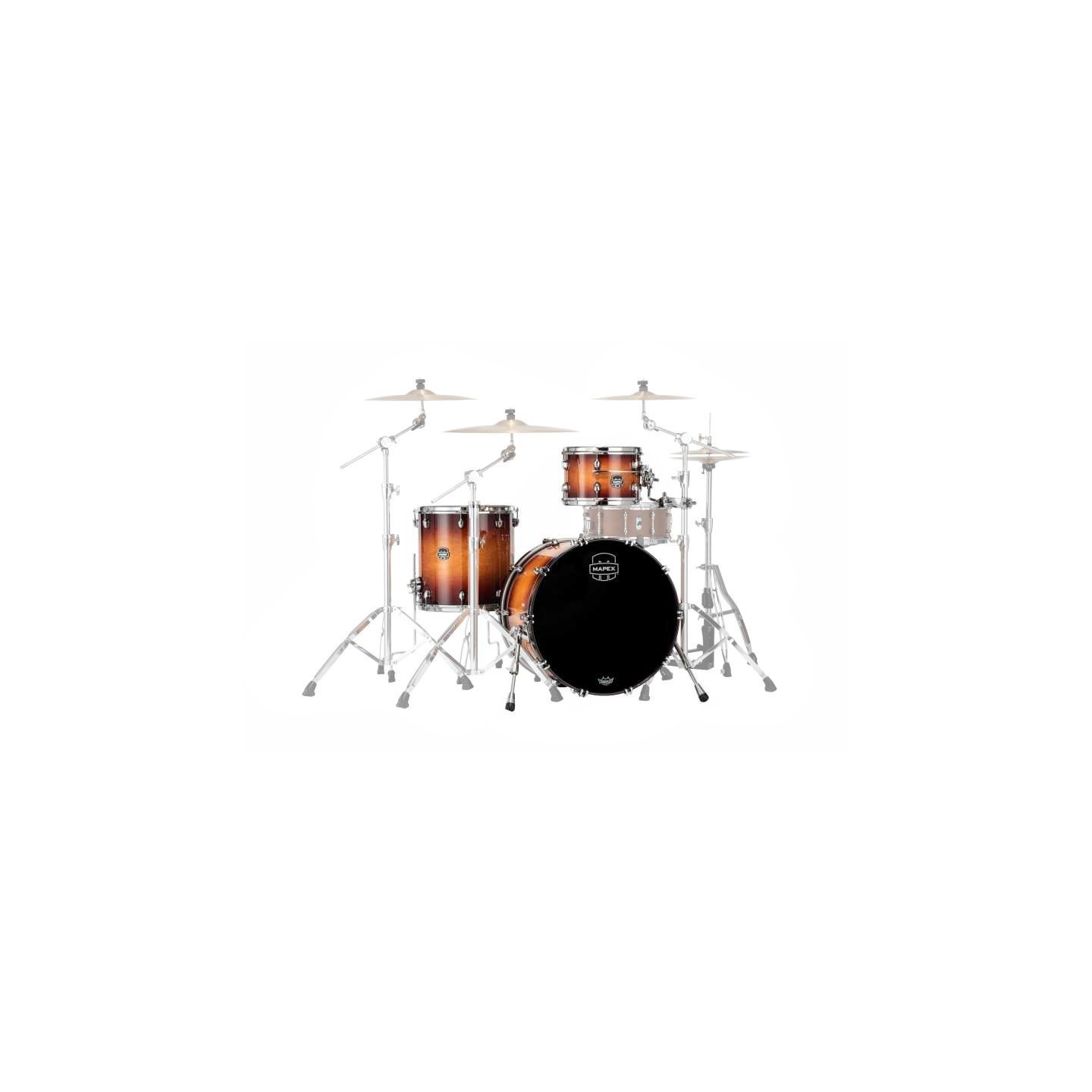 MAPEX IT SE426XHPO SATURN EVOLUTION HYBRID ORGANIC ROCK 3 PEZZI EXOTIC SUNBURST - vai con la sigla