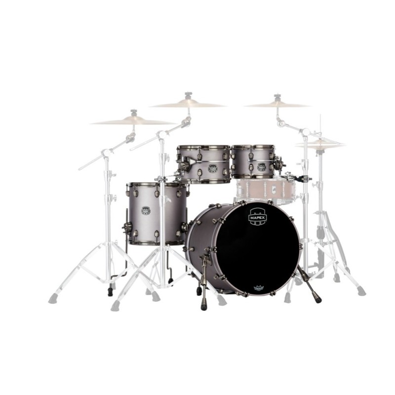 MAPEX IT SE504XMBPG SATURN EVOLUTION MAPLE FUSION 4 PEZZI GUN METAL GREY - vai con la sigla