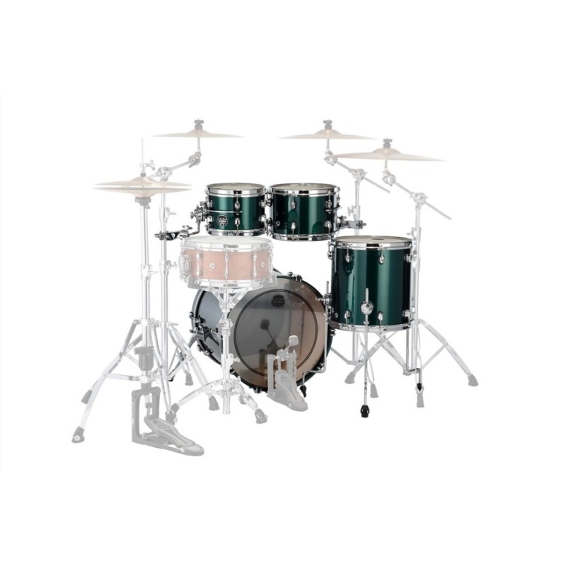 MAPEX IT SE504XMPQ SATURN EVOLUTION MAPLE FUSION 4 PEZZI BRUNSWICK GREEN - vai con la sigla