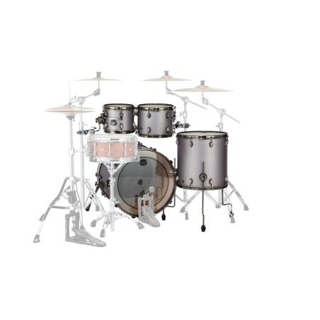 MAPEX IT SE529XBBPG SATURN EVOLUTION BIRCH ROCK 4 PEZZI GUN METAL GREY - vaiconlasigla
