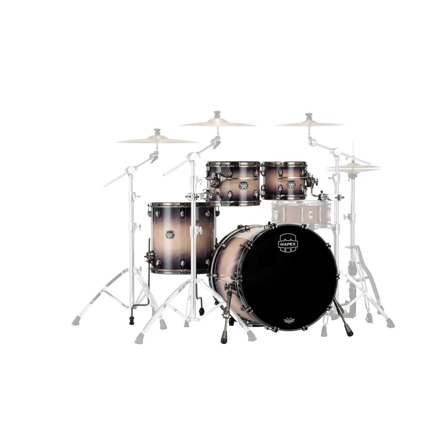 MAPEX IT SE529XBBPZ SATURN EVOLUTION BIRCH ROCK 4 PEZZI EXOTIC VIOLET BURST - vai con la sigla