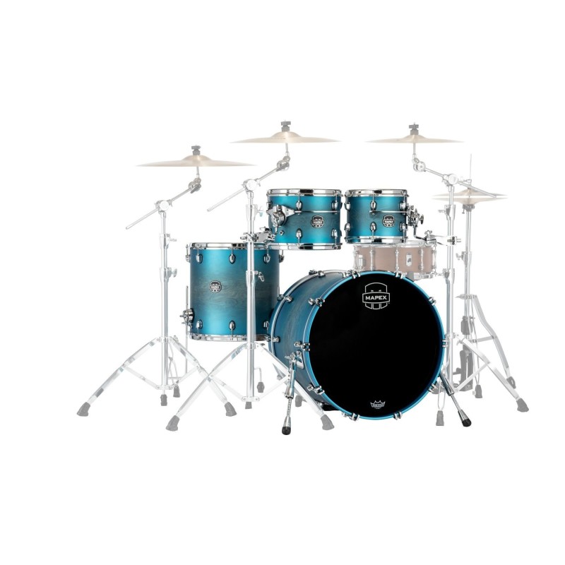 MAPEX IT SE529XBPT SATURN EVOLUTION BIRCH ROCK 4 PEZZI EXOTIC AZURE BURST - vaiconlasigla