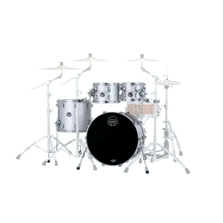 MAPEX IT SE529XMPD SATURN EVOLUTION MAPLE ROCK 4 PEZZI IRIDIUM SILVER - vai con la sigla