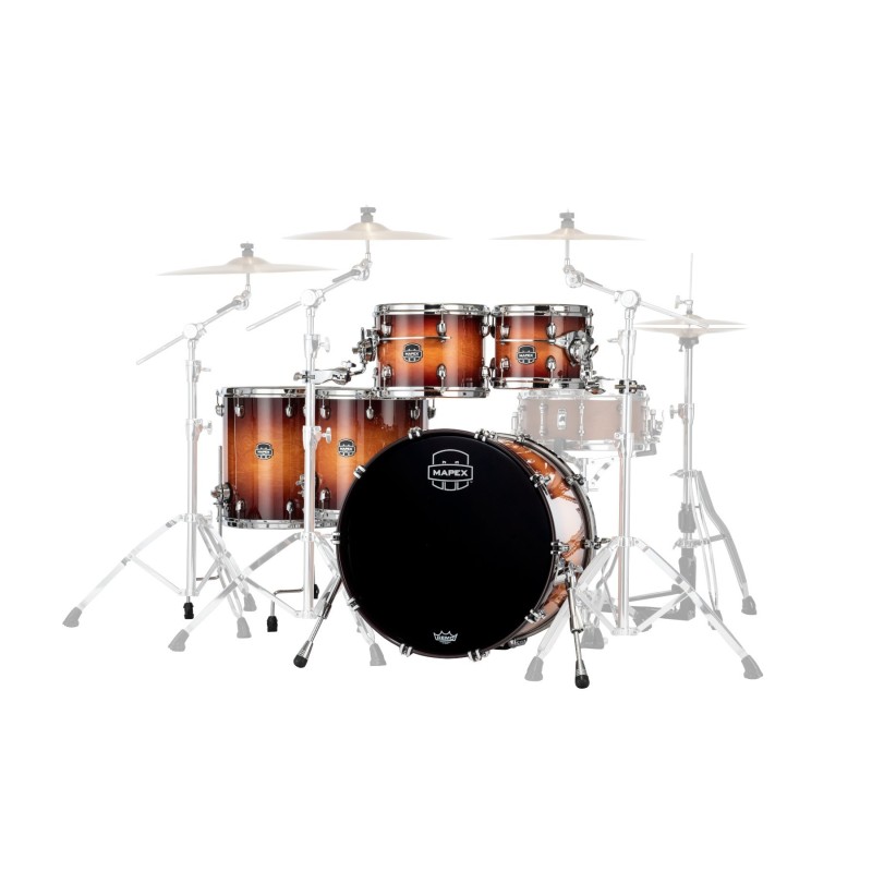 MAPEX IT SE628XBPO SATURN EVOLUTION BIRCH WORKHORSE 5 PEZZI EXOTIC SUNBURST - vaiconlasigla