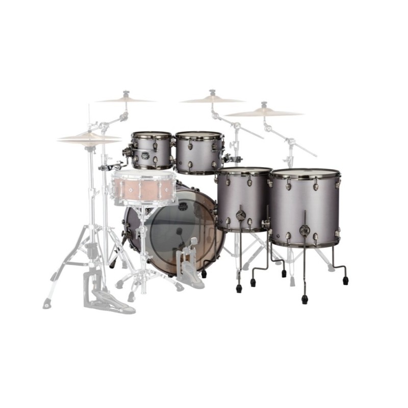 MAPEX IT SE628XBBPG SATURN EVOLUTION BIRCH WORKHORSE 5 PEZZI GUN METAL GREY - vai con la sigla
