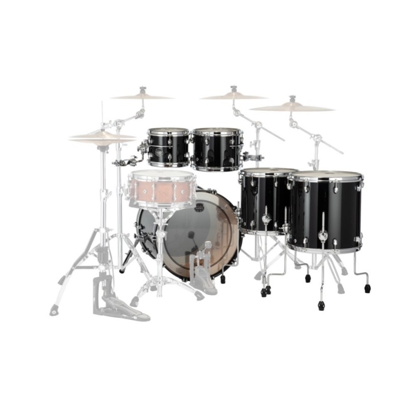 MAPEX IT SE628XMPB SATURN EVOLUTION MAPLE WORKHORSE 5 PEZZI PIANO BLACK - vai con la sigla