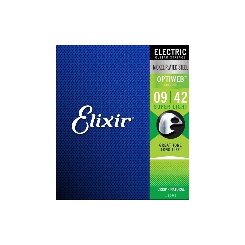 Elixir 19002 Optiweb Electric Super Light 09/42 - vaiconlasigla