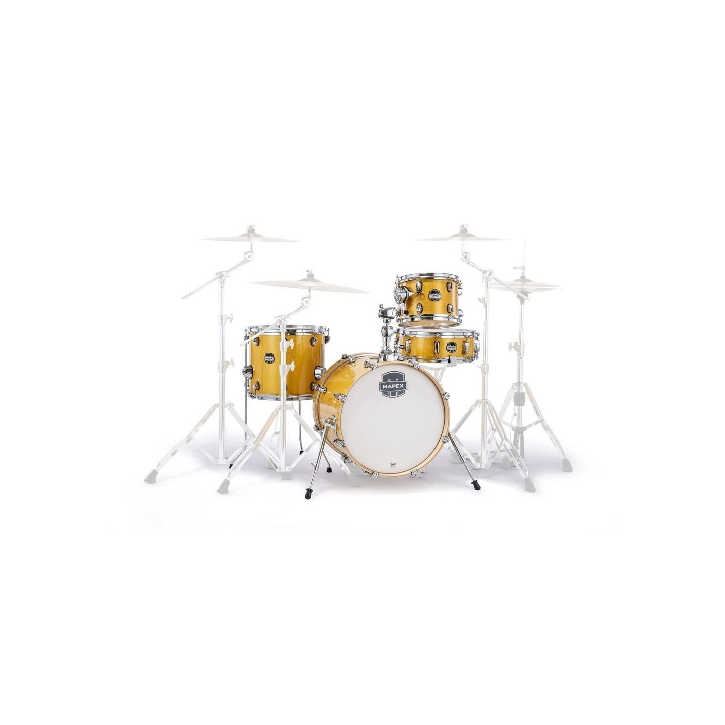 MAPEX IT MA486SYD MARS BIRCH BE BOP 4 PEZZI SUNFLOWER SPARKLE - vai con la sigla