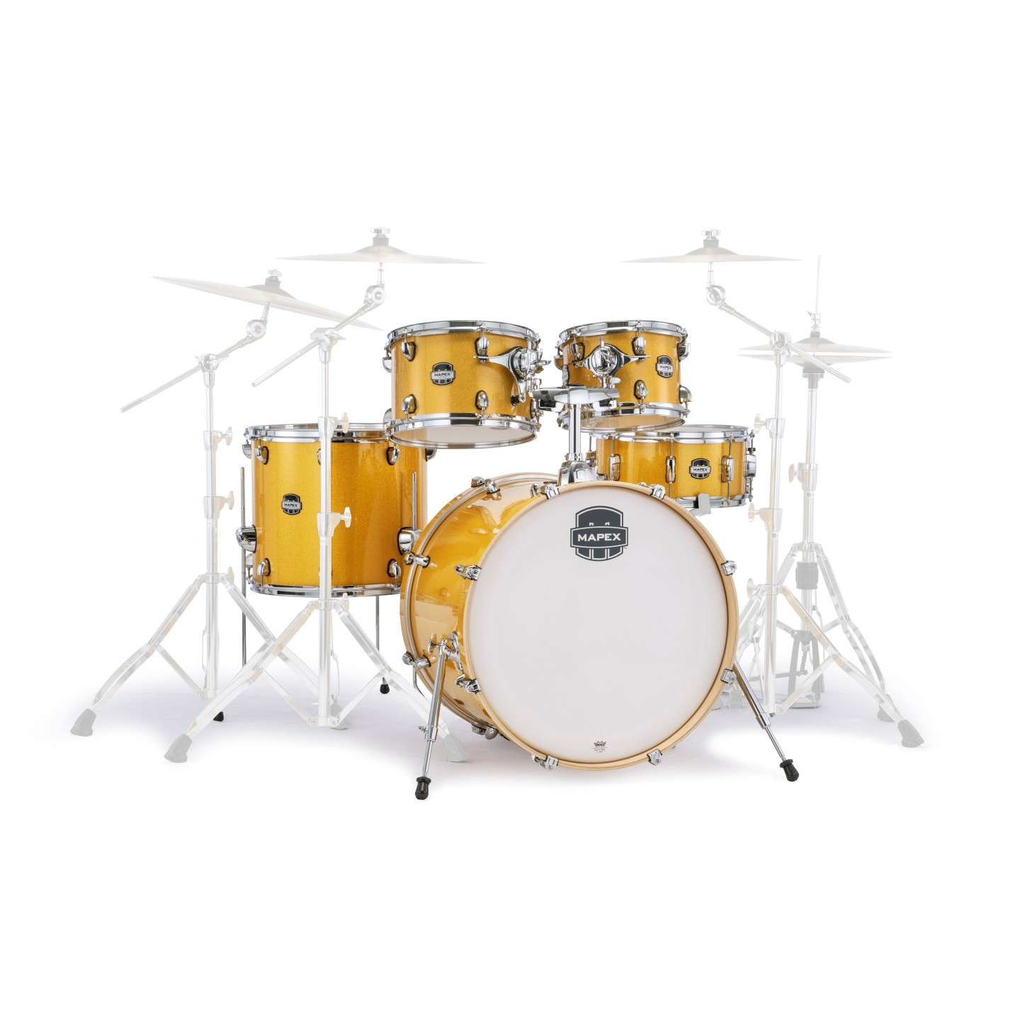 MAPEX IT MA529SFYD MARS BIRCH ROCK 5 PEZZI SUNFLOWER SPARKLE - vai con la sigla