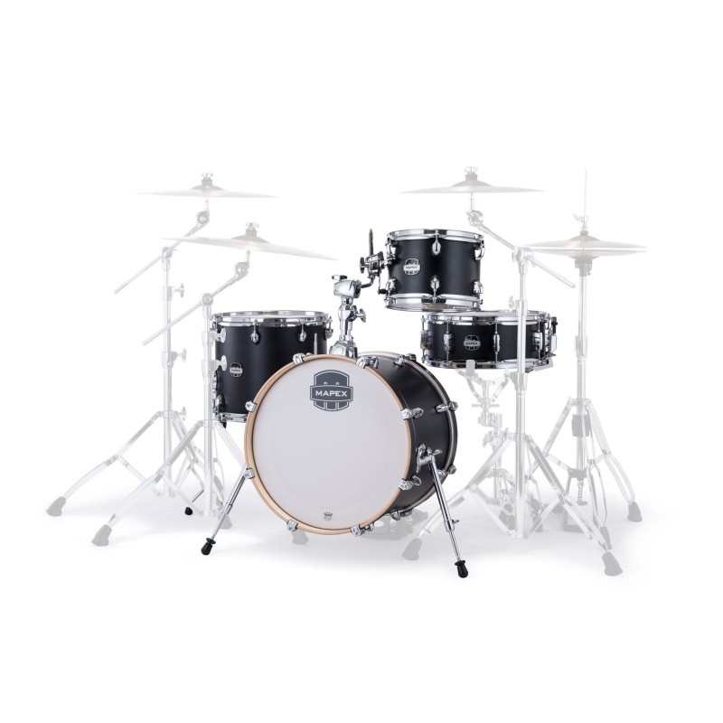 MAPEX IT MM486SKD MARS MAPLE BEBOP 4 PEZZI MATTE BLACK - vai con la sigla
